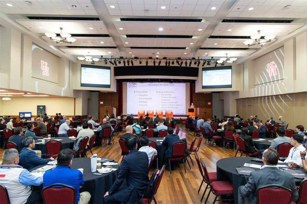 AACE Houston Gulf Coast Section symposium attendees